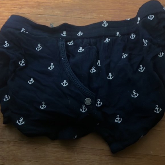 Roxy Navy/White anchor Shorts - Picture 4 of 4